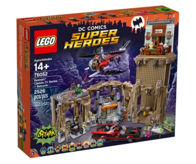 Lego DC Comics Super Heróis: Batman Série de TV Clássica - Batcaverna (76052) - Imagem 1 de 4