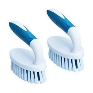 PHYEX Scrub Brush, 2 Pack Household Cleaning Brushes with Stiff Bristles, Scrubb - Picture 1 of 7