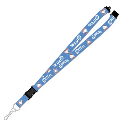LOS ANGELES CLIPPERS LANYARD RETRO THROWBACK 1979 LIGHT BLUE Cover