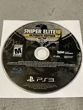 Sniper Elite III -- Ultimate Edition (Sony PlayStation 3, 2015) Disc Only
