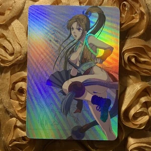 Mai Shiranui Street Fighter MODELS Goddess Waifu Foil Anime Card Fight Fan - Picture 1 of 6
