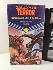 Galaxy of Terror (VHS 1981) Embassy Home Video Cult Horror Film Rare Movie
