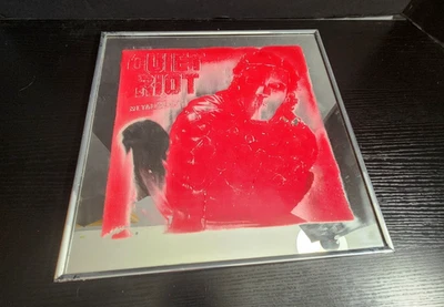 Vintage Quiet Riot Metal Health Carnival Mirror 12 inch - Image 1 of 4