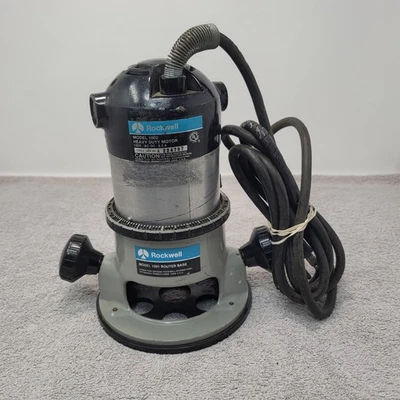 Rockwell Router Model 1002, Router Base 1001 Heavy  Duty 120v 6.5a 22,000 RPM - Image 1 of 4