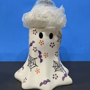 Tentazioni in pensione Halloween Vecchio Mondo BOO-FETTI Ghost Biscottiera Barattolo Tagliabiscotti - Foto 1 di 11