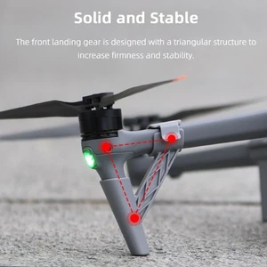Heightening Landing Gear for DJI Air 3 Drone Extension Bracket Accessory - Picture 1 of 8