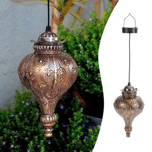 Solar Lanterns Outdoor Waterproof,Morocco Hanging Solar Lanterns Outdoor Gard... - Picture 1 of 9