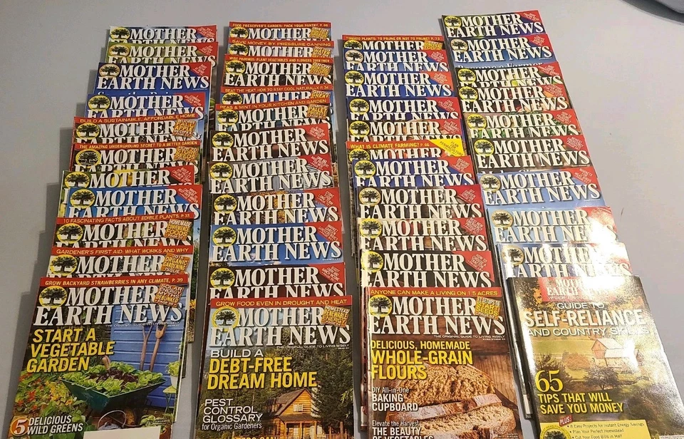 The Mother Earth News Lot Of 43 -- 2015-23 Homesteading DIY Magazines Survival  Foto 1 de 1