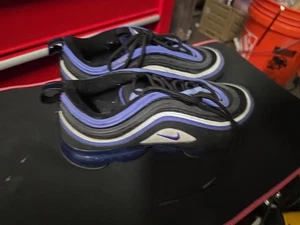 Nike Air VaporMax 97 Zapatos Negro Persa Violeta GS BV1153-001 Juvenil Talla 6Y - Imagen 1 de 6