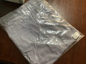 CLASSIC BLUE AND WHITE CHECK CHEFS TROUSERS WHITES TOP QUALITY POLYCOTTON 38” - Picture 1 of 3