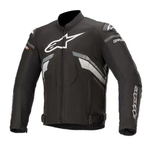 Alpinestars T-GP Plus R V3 Textile Motorcycle Jacket BLACK / White - Picture 1 of 3