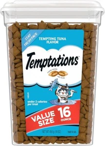 Temptations Classic Crunchy and Soft Cat Treats Tempting Tuna Flavor - Picture 1 of 16