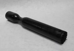 Strumento in plastica per bar e cocktail 9,25" BIG BLACK DRINK MUDDLER ABS - Foto 1 di 2