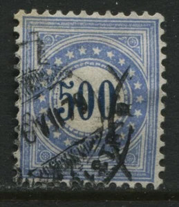 Switzerland 1878 500 centimes Postage Due used - Picture 1 of 1