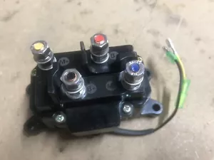 100% NEW ATV Winch Solenoid Relay Switch for WARN 2000, 2500, 3000, 4000 lb - Picture 1 of 9