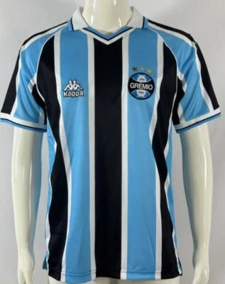 Gremio 2001 Home Soccer Retro Men Jersey - Image 1 of 2