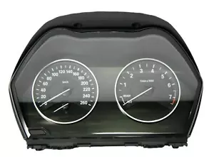 BMW Strumento Gruppo Strumento Combinato 1er F20 F21 2er F22 F23 Km/H - Bild 1 von 6