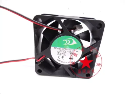 1PC UC DF6025M12S 6025 6CM 0.15A 12V ultra quiet chassis cooling fan - Image 1 of 4