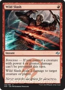 MTG - WILD SLASH - Fate Reforged (U) - Picture 1 of 1