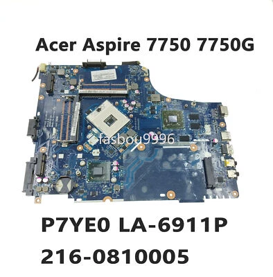 MBRMK02001 MB.RMK02.001 Hauptplatine für Acer ASPIRE 7750 7750G P7YE0 LA-6911P - Bild 1 von 4