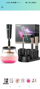 Makeup Brush Cleaner and Dryer, Electric Makeup Brush Cleanser Machine, Portable - Picture 1 of 8