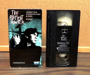 The First Power (VHS 1990) Lou Diamond Phillips, Tracy Griffith, Horror, Action - Picture 1 of 5