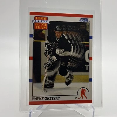 1990-91 Score American Wayne Gretzky Hockey Card #321 Mint FREE SHIPPING - Image 1 of 3