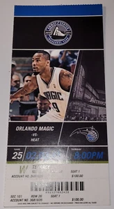 Orlando Magic vs Miami heat 02/03/11 Ticket Stub Lebron James - Picture 1 of 2
