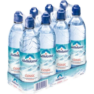 Adelholzener Mineralwasser Classic Sportslock 8x0.75l Einweg-Pfand - Bild 1 von 4