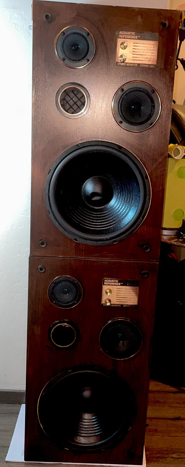 Pair of Vintage Acoustic Reference 