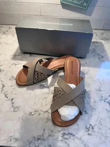 New women's Cloud Walkers comfort adorable open toe sandals size 8.5W - Bild 1 von 4