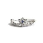 Fine Jewelry-Blue Sapphire-Silver925-Ring-R1395bl