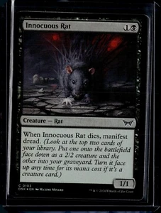 Innocuous Rat - 103 - Foil - DSK - NM - MTG Magic the Gathering - Picture 1 of 1