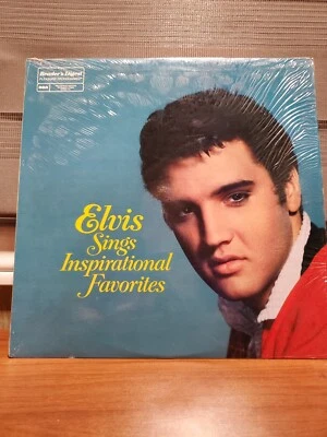 ELVIS PRESLEY "ELVIS SINGS INSPIRATIONAL FAVORITES"-78 LP VINYL RECORD-1984-RCA - Image 1 of 4