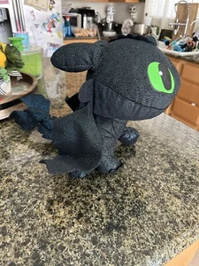 13” Dreamwork How to Train Your Dragon Toothless The Hidden World Plush Big one - Picture 1 of 8