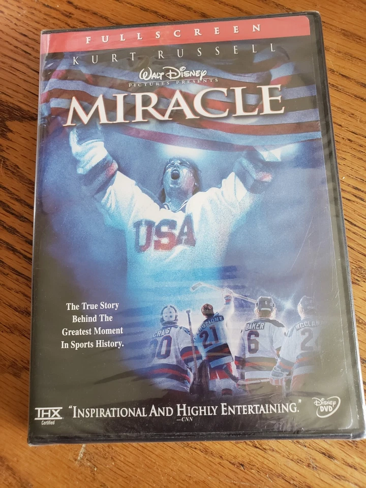 Miracle, widescreen, 2-disc, true story (2004 DVD) Walt Disney Movie New - Image 1 of 2