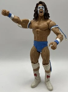 2011 Mattel ULTIMATE WARRIOR Blue Gear - Variant Played With Tight Articulation - Picture 1 of 10