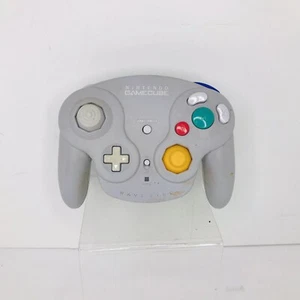 Nintendo GameCube Wavebird Controller grau DOL-004 offizieller Original-Zubehör-Hersteller *lesen* - Bild 1 von 7