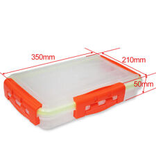 Adjustable Space Water Resistant Fishing Tackle Box Special Offer Hooks Large