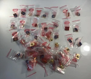 English Bay Police Law Enforcement Pin Collection as Issued Lot of 64 Pins - Picture 1 of 6