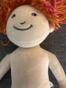 13” Groovy Girls Long Red Hair Plush Stuffed Doll Toy - Picture 1 of 3