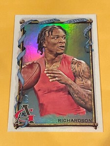 2023 Topps Allen & Ginter Anthony Richardson Silver Portrait Hot Box #107