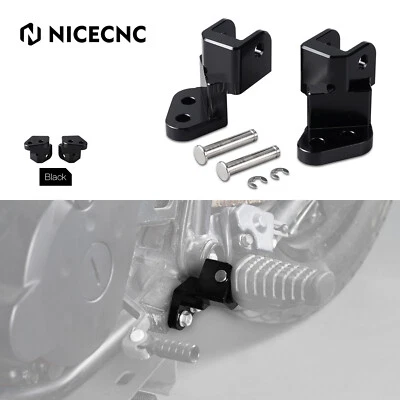 Suportes de montagem rebaixamento apoio para os pés NICECNC 1" para Kawasaki KLR650 1987-2017 2018 - Imagem 1 de 4