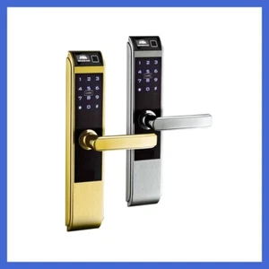 New Biometric Fingerprint Door Lock + Digits Pad + Mechanic +RFID Card - Picture 1 of 11
