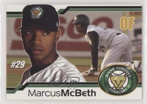 2003 Grandstand Kane County Cougars Marcus McBeth