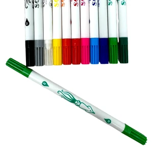 INKgrafiX® Squidster Hautstift - HELLGRÜN - 2 Spitzen - Hautschreiber Skinmarker - Picture 1 of 2
