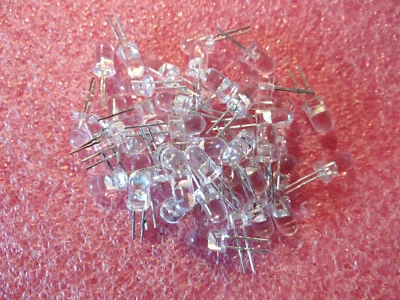 50 x LED Leuchtdionen HP HLMP-DL16, Gelb /Amber) Arduino,Raspberry,Modellbau - Bild 1 von 3