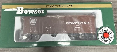 BOWSER Executive Line HO Scale #40279 40’ Turtle Box Car PRR #81364 - NEW! - Image 1 of 4