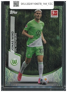 2024 Topps Match Attax Euro 2024 Germany Jonas Wind Base #100 - Picture 1 of 2