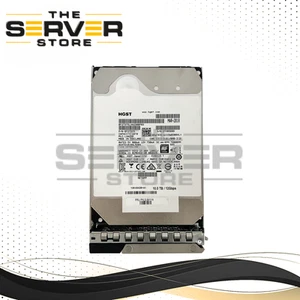 HGST 10TB SAS 12G 7.2K LFF 3.5" HDD HUH721010AL5204 With Dell 3.5" Gen15 Tray - Picture 1 of 2